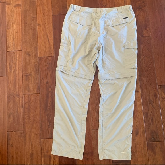 Columbia Men's Silver Ridge Utility Convertible Hike Pant Size 40 x 34 Tan Khaki - Picture 4 of 13